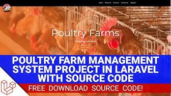 'Video thumbnail for Poultry Farm Management System Project in Laravel with Source Code (Free Download)'
