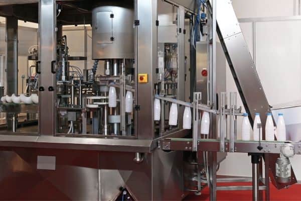 Milk Bottle Filling and Capping machine