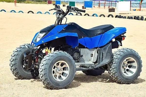 class 1 ATV on a beach