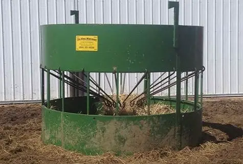 Hay Manager tapered cone hay feeder